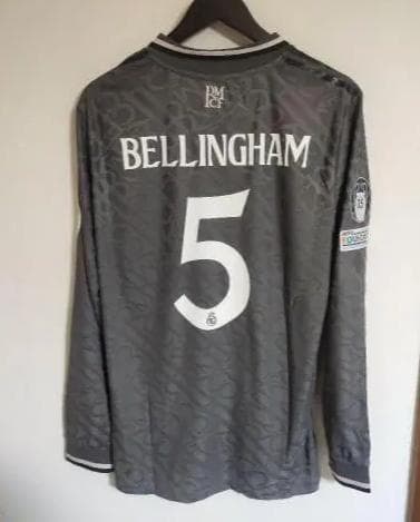 24-25 レアル・マドリード 5番 ベリンガム 長袖 ユニフォーム