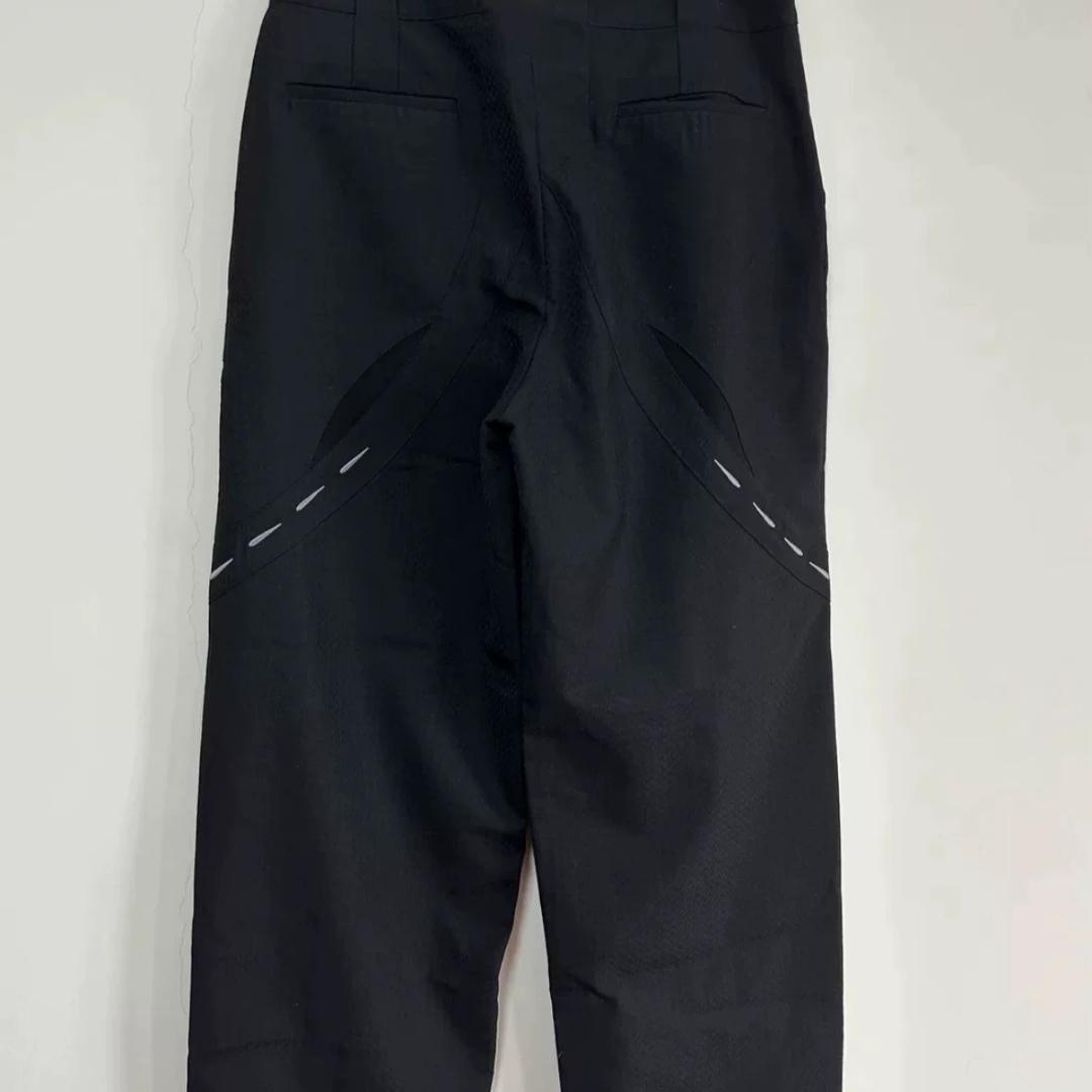 Kiko Kostadinov Klees Embroidery Trousers in Black for Men