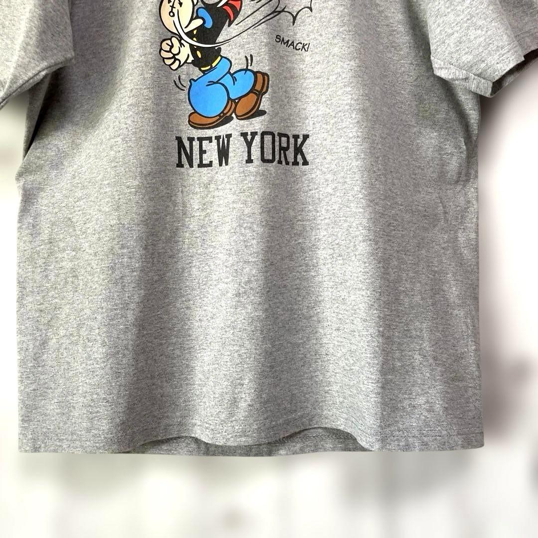 SUPREME シュプリーム　ポパイ　Tシャツ　グレー　メンズLサイズ　USA製