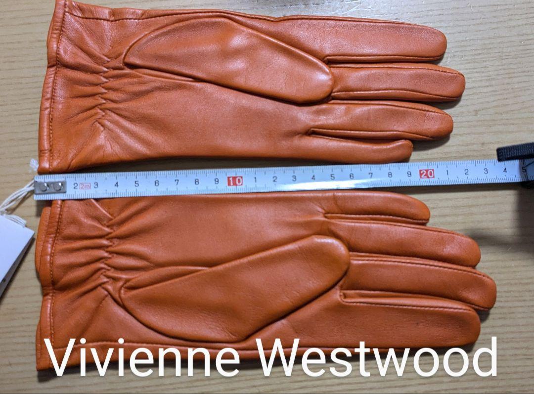 Vivienne Westwood 手袋 グローブ オレンジ 新品未使用