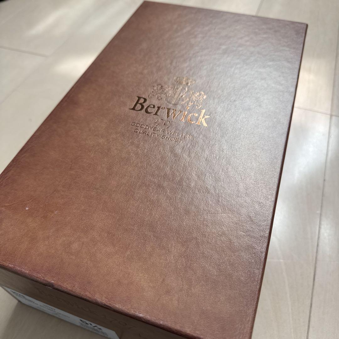 Berwick1707 バーウィック コインローファー 9628 黒 ブラック