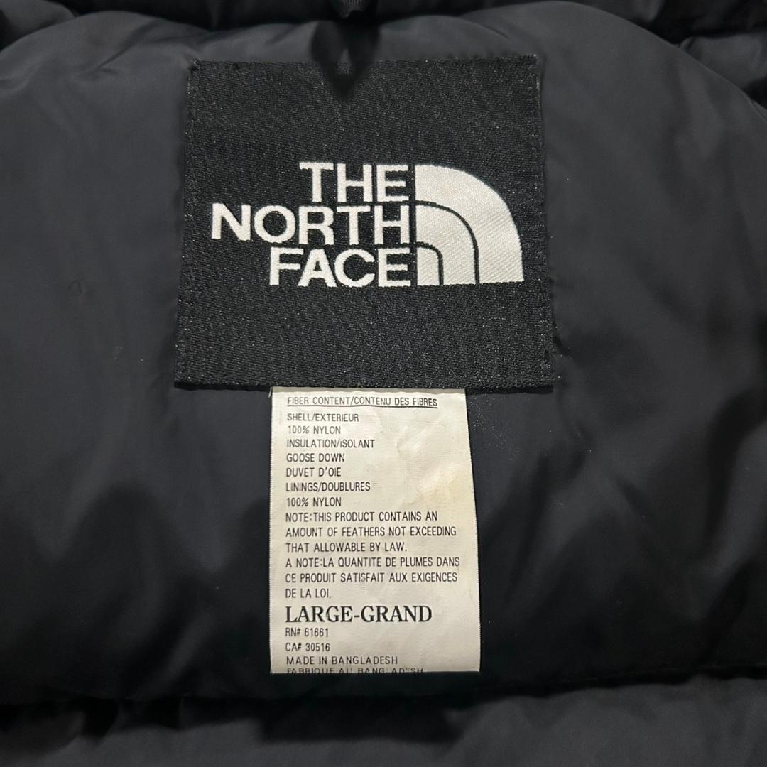 美品 00's THE NORTH FACE ダウンベスト ヌプシ L 短丈