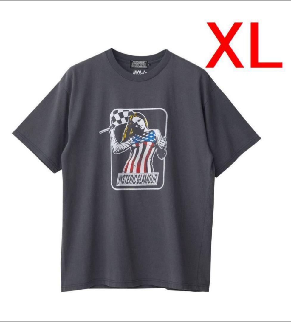 ヒステリックグラマー×野口強 コラボ CHECKER FLAG Tシャツ XL