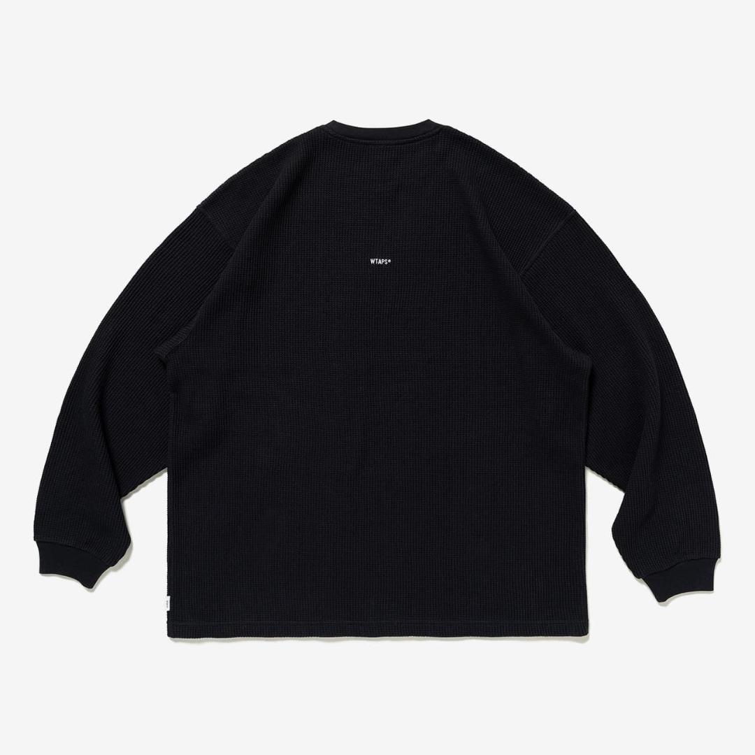 トップス WTAPS WAFFLE 01 LS COTTON SIGN SH GRAY