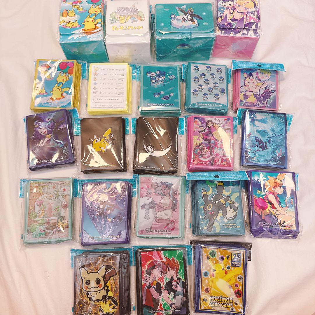 ポケモンカード　デッキシールド　デッキケース　まとめ売り ポケモンカード デッキシールド デッキケース まとめ売り 引退品