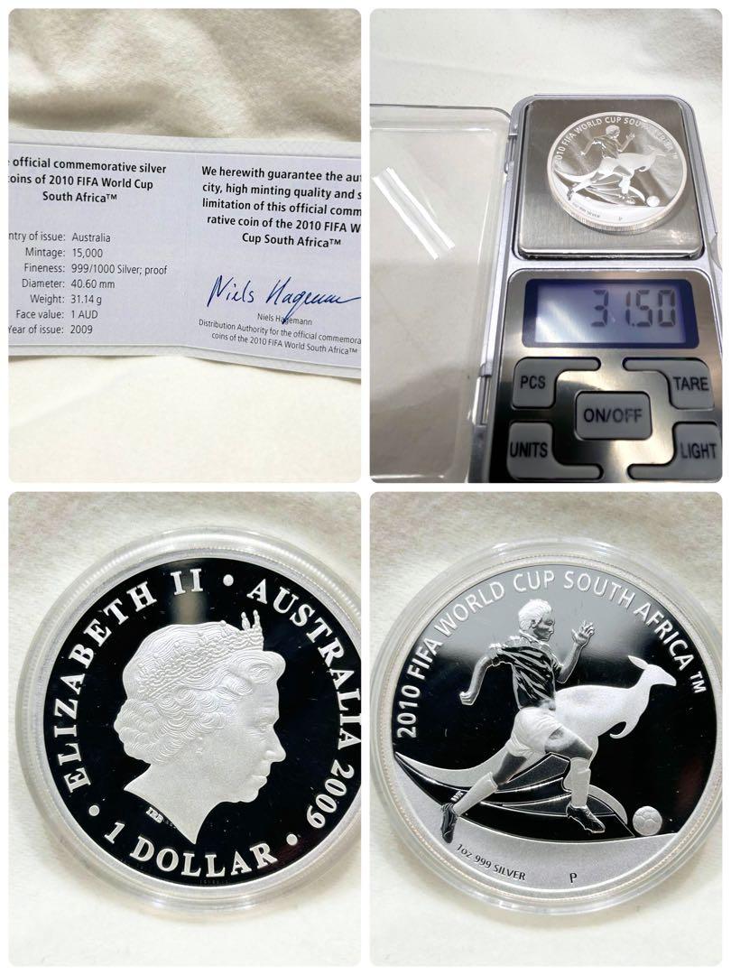 2010FIFAワールドカップ南アフリカ大会 記念コイン シルバー - 記念グッズ 2010FIFAワールドカップ南アフリカ大会 記念コイン シルバー - 記念グッズ