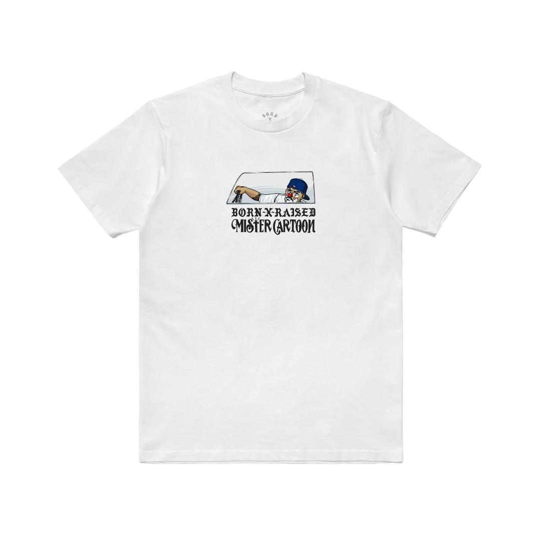 Mister Cartoon BORN RAISED CRUISER TEE 白