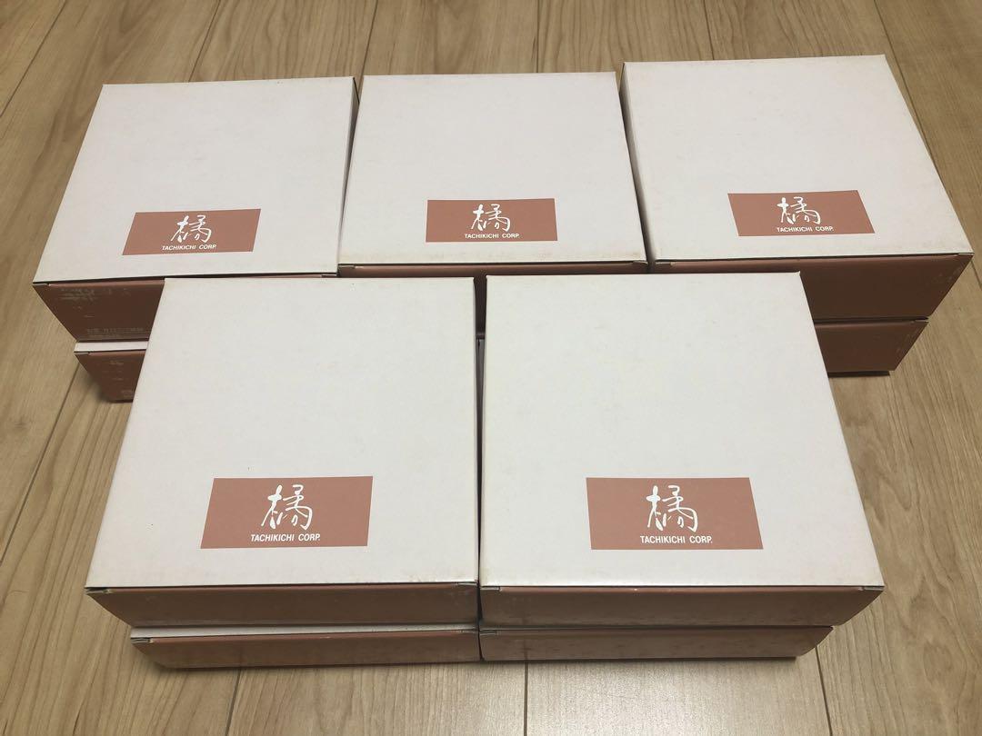 新品未使用！たち吉 橘 旬菜 片口三ツ組鉢 10組（10箱）セット／小鉢 小皿