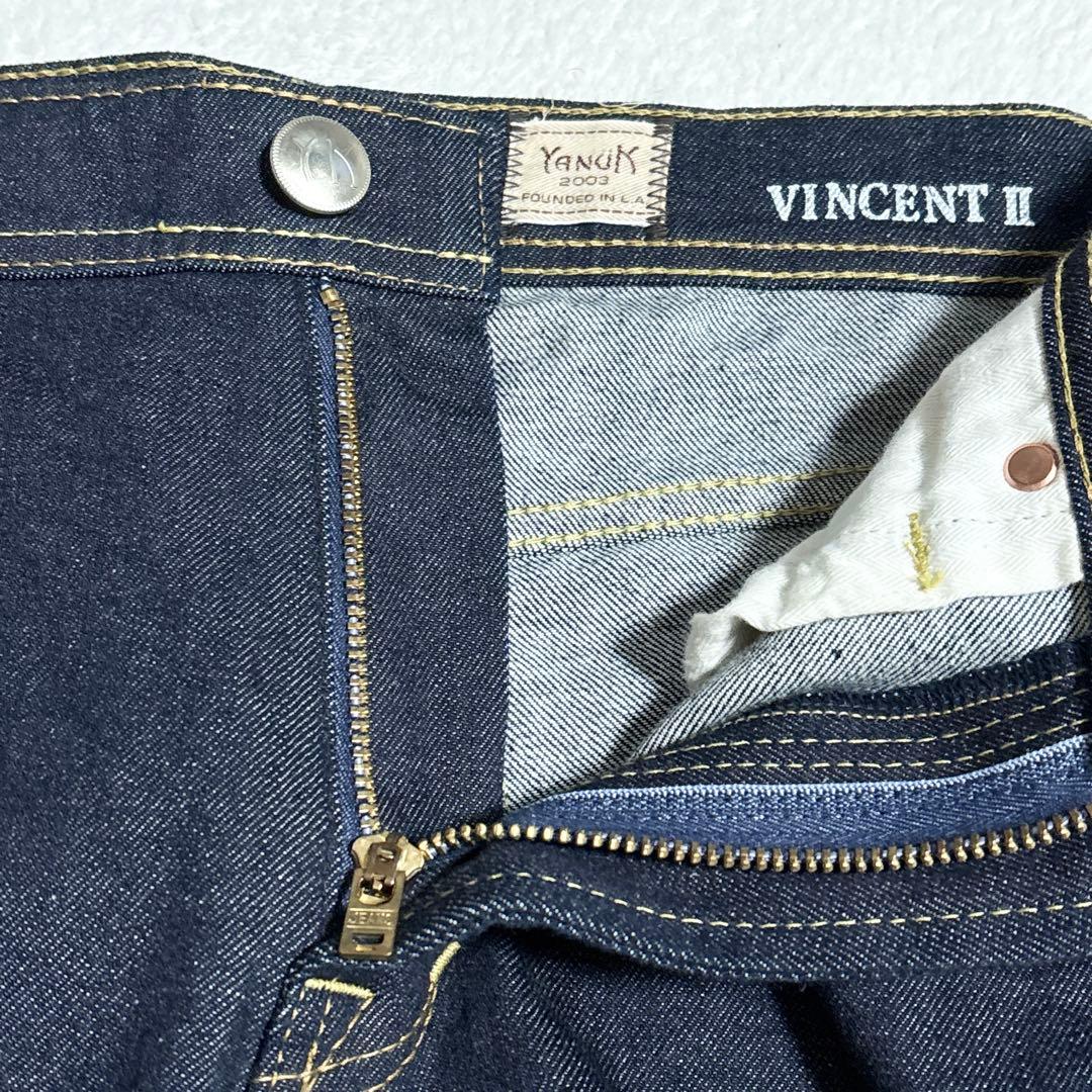 【美品】YANUK Vincent2 スリム テーパード デニム パンツ 31 【美品】YANUK Vincent2 スリム テーパード デニム パンツ 31