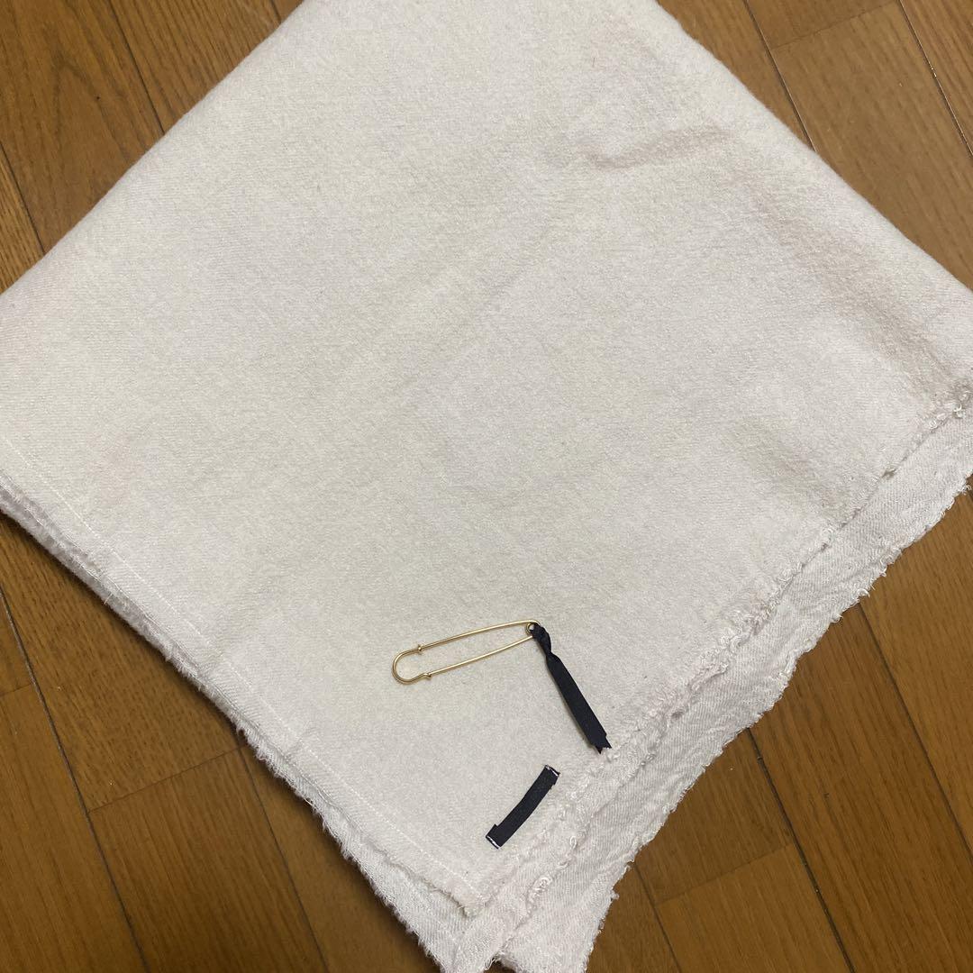 Honnet リネンウールストール