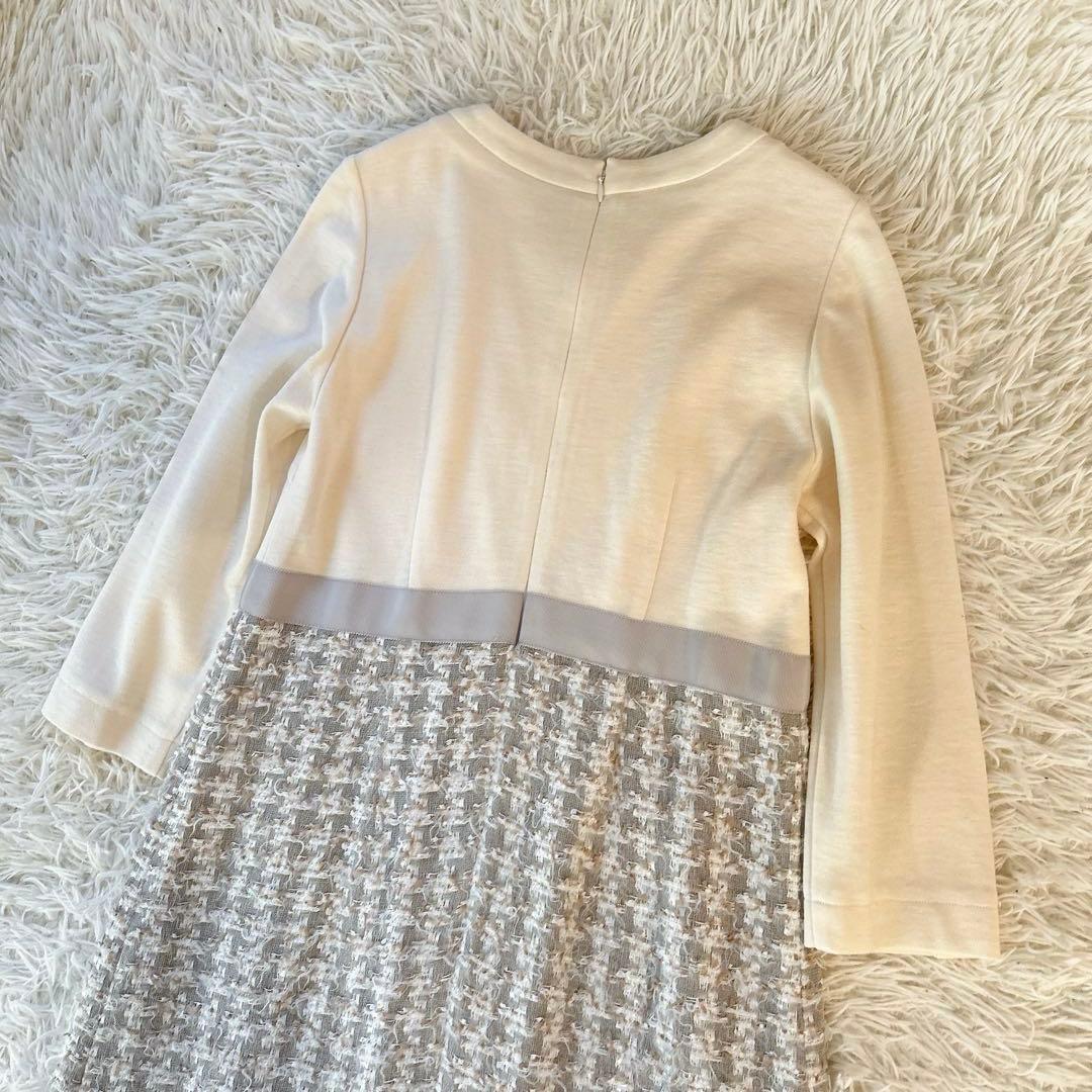美品★グレースクラス ロングワンピース ツイード 金ボタン サイズ36 美品★グレースクラス ロングワンピース ツイード 金ボタン サイズ36