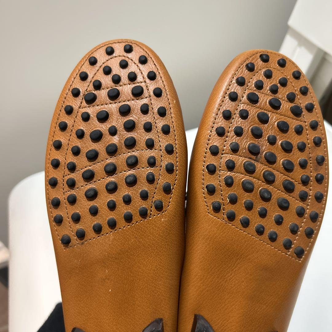 美品Tod’s トッズ ドライビングシューズ 革靴 ローファー