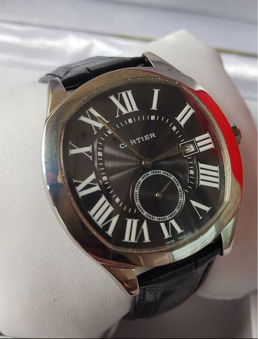 NaO。CARTIER 自動巻き 腕時計 ブラック
