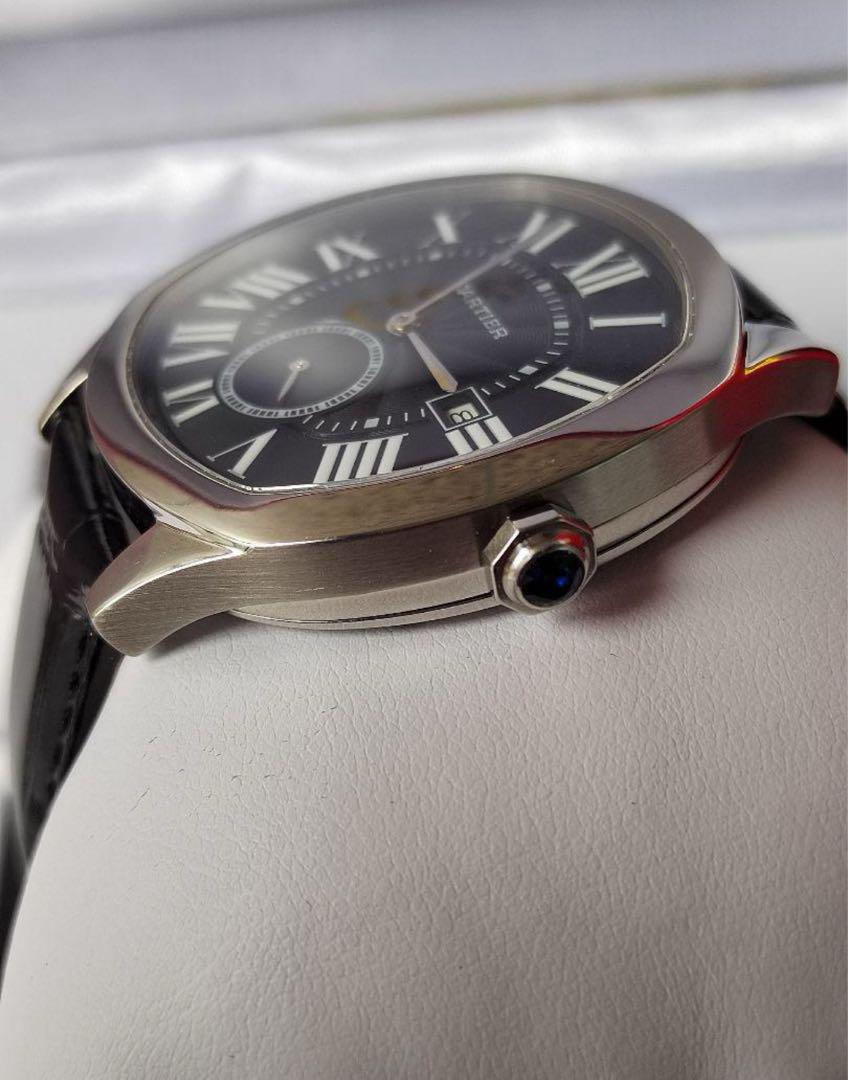 NaO。CARTIER 自動巻き 腕時計 ブラック