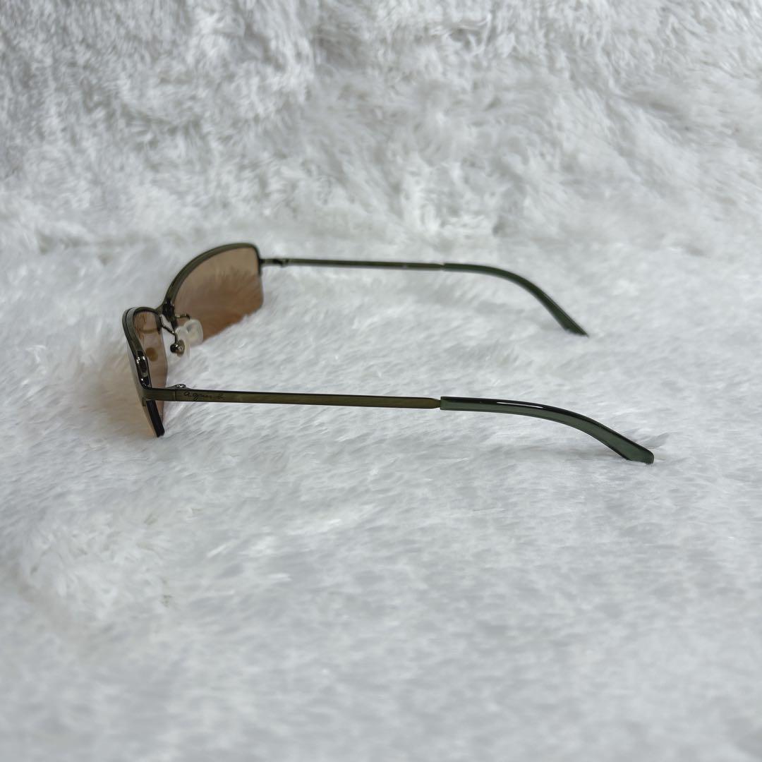 00s agnes b. half rim sunglasses archive - メルカリ