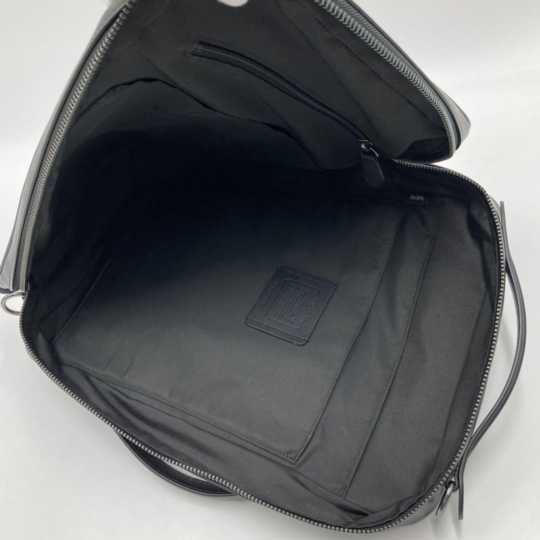 未使用級/極美品✨COACH グラハム 3way バックパック ビジネスバッグ黒