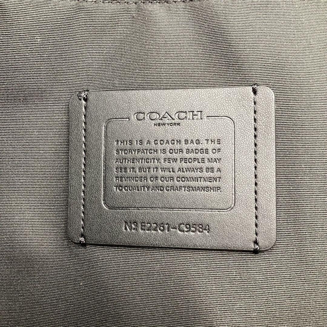 未使用級/極美品✨COACH グラハム 3way バックパック ビジネスバッグ黒