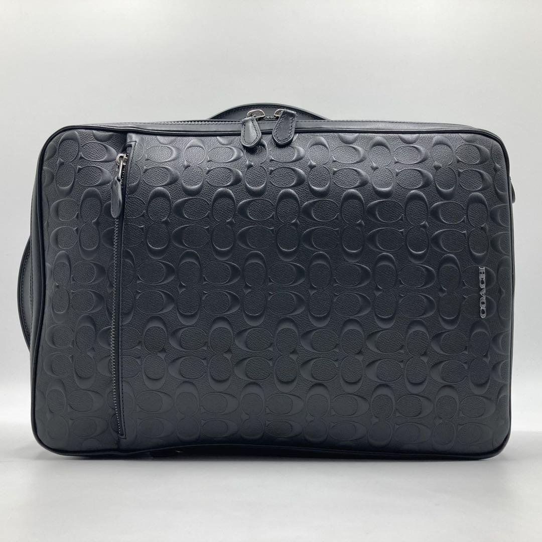 未使用級/極美品✨COACH グラハム 3way バックパック ビジネスバッグ黒