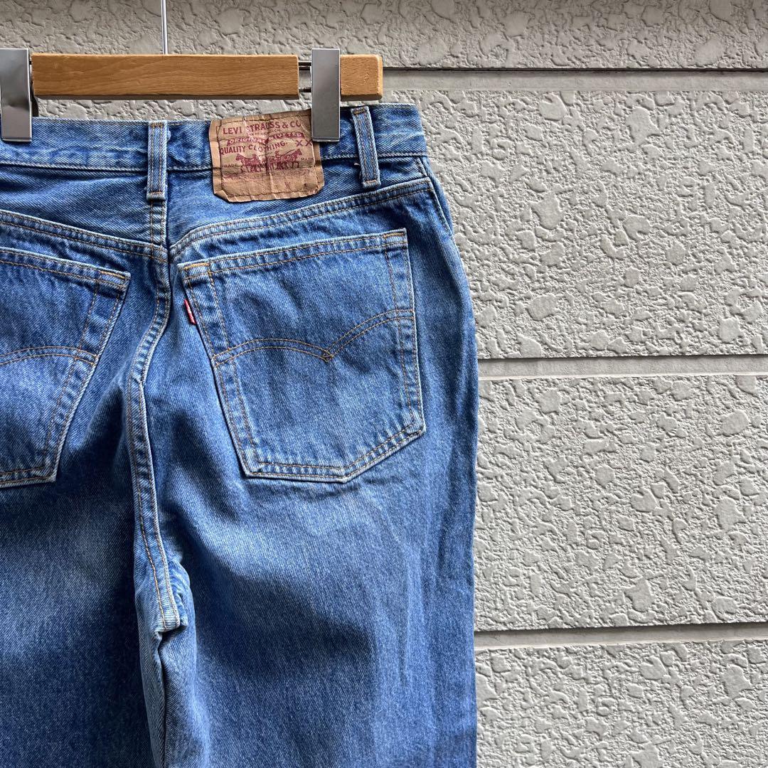 90s USA製 リーバイス レディース 17501 デニム vintage