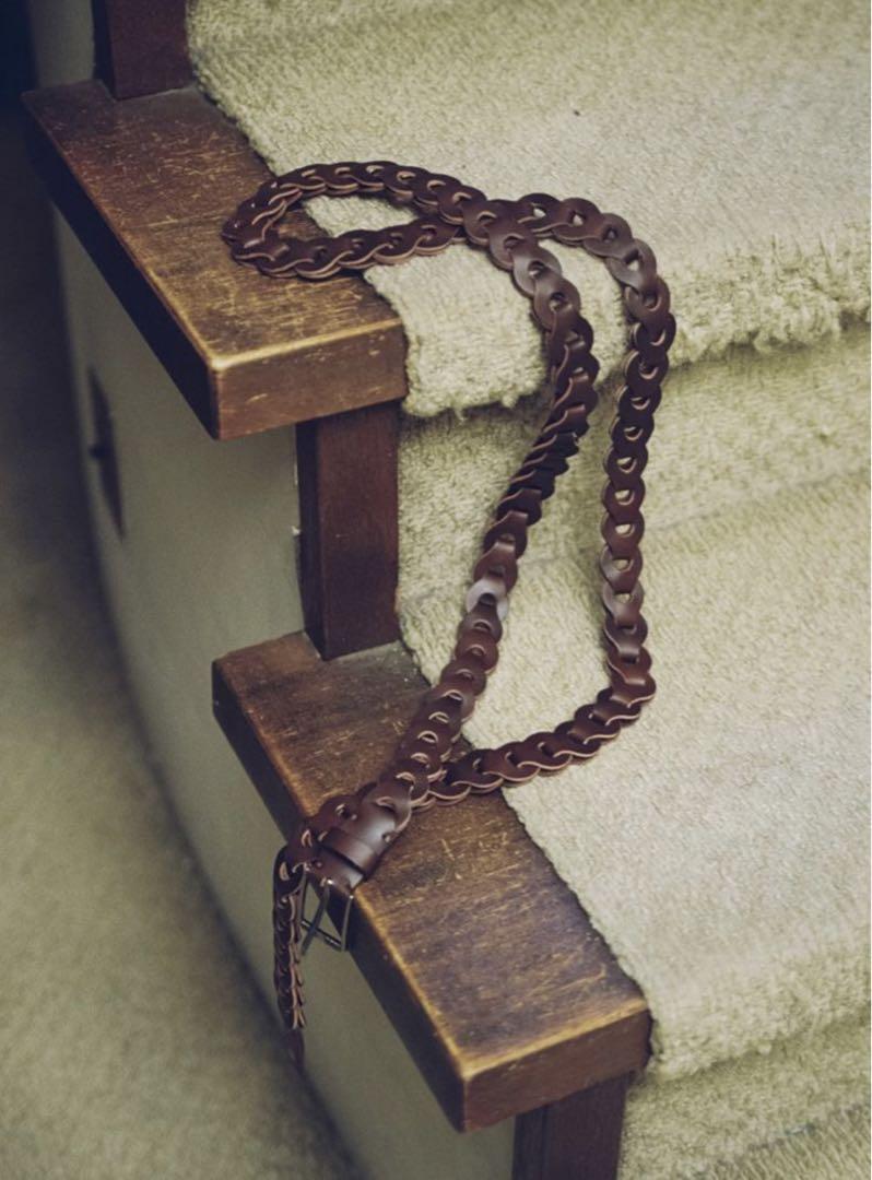 Llife LEATHER CHAIN BELT