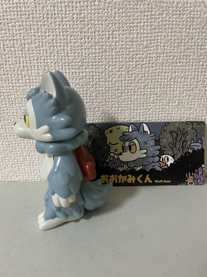 週末限定割引中 あらいきりこ　おおかみくん　スタンダードカラー　ソフビ