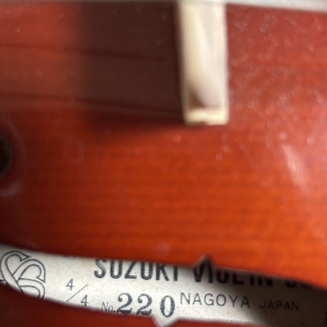 SUZUKI スズキ バイオリン　No.220 4/4 1974年