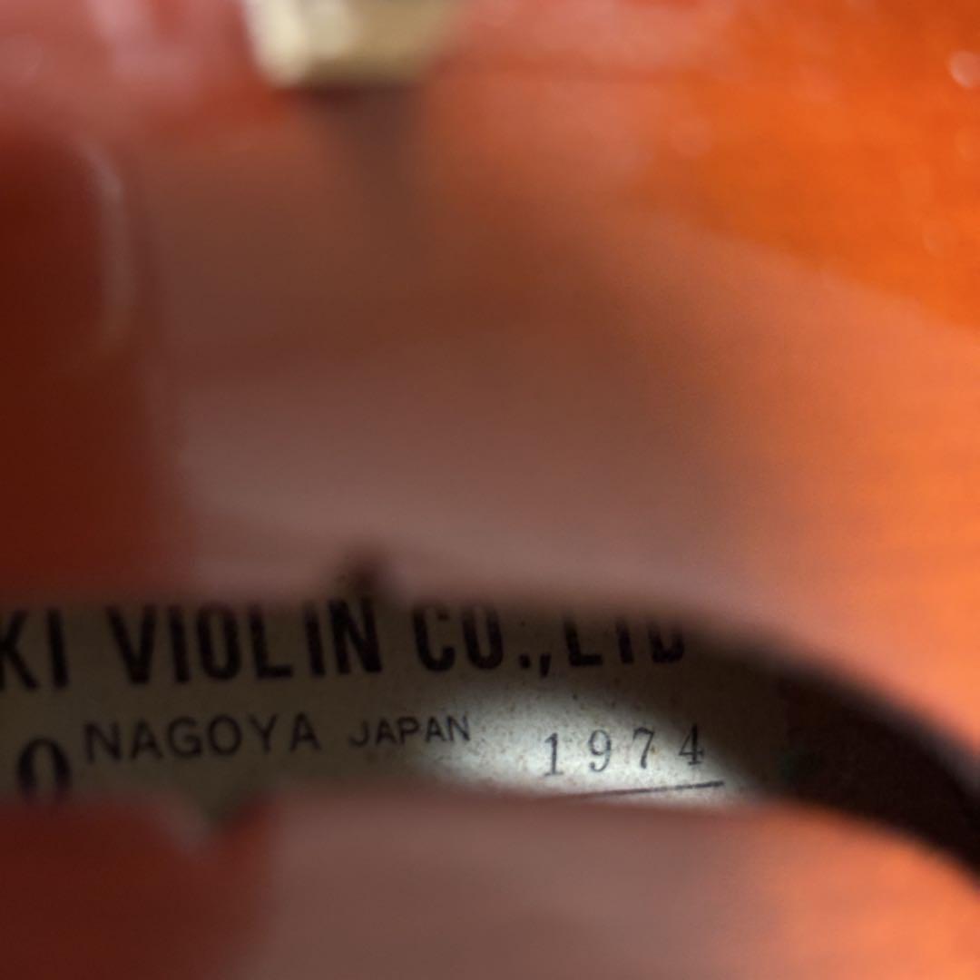 SUZUKI スズキ バイオリン　No.220 4/4 1974年