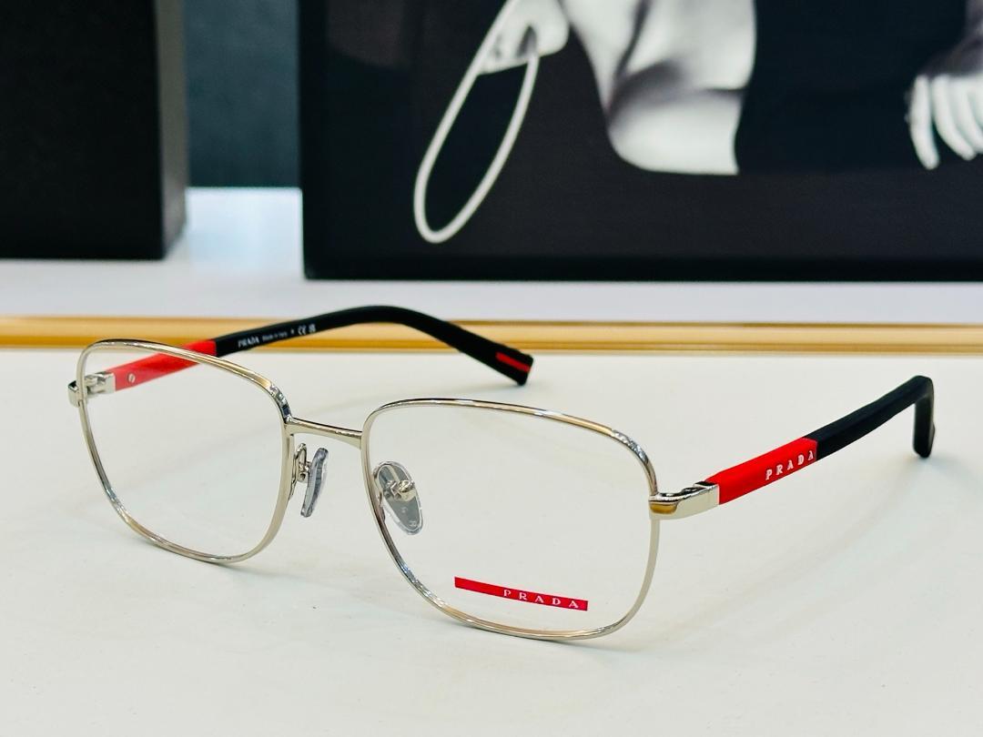 PRADA スクエアフレーム メガネ