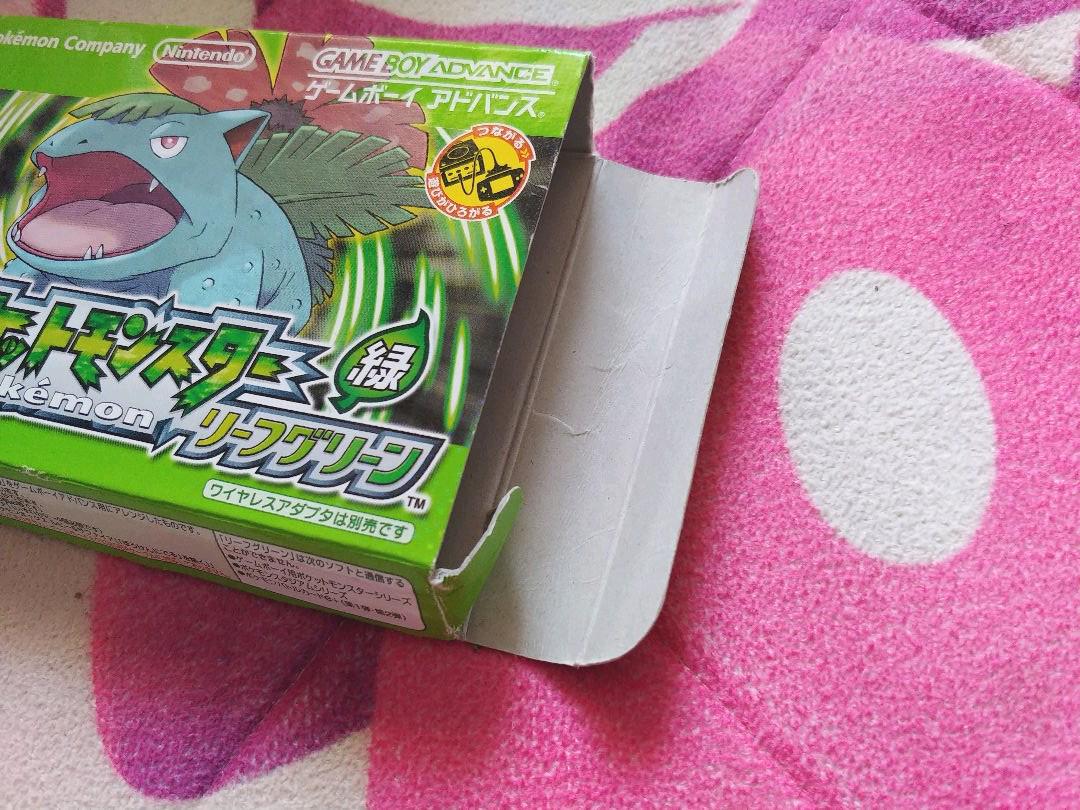 ゲームボーイアドバンス　ポケットモンスター　リーフグリーン　サファイア