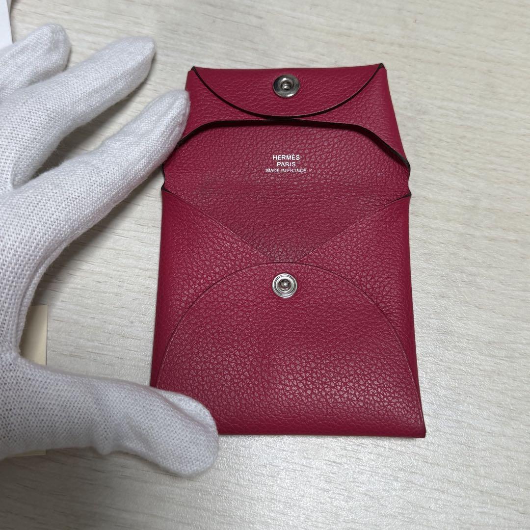 HERMES エルメス フランボワーズ エバーカラー バスティア コインケース HERMES エルメス フランボワーズ エバーカラー バスティア