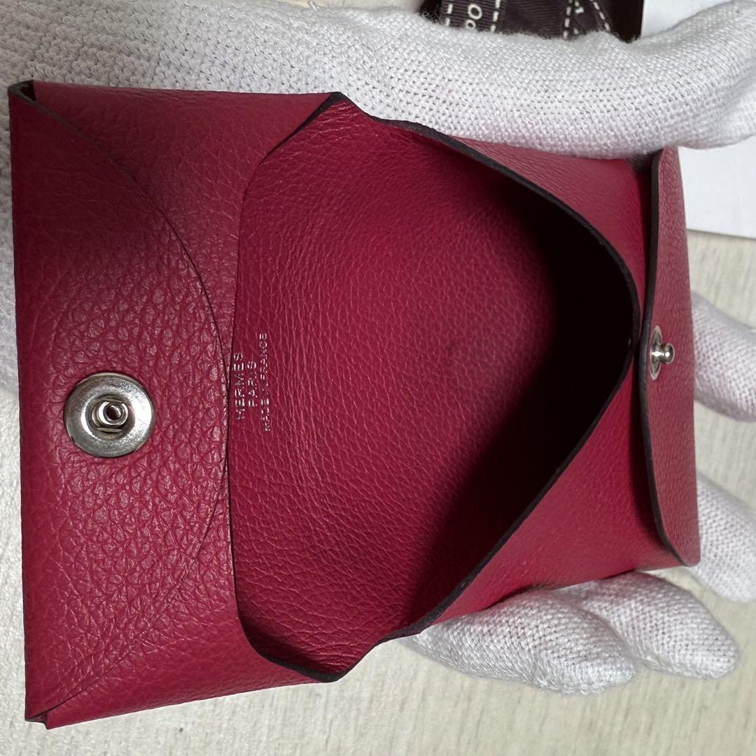 HERMES エルメス フランボワーズ エバーカラー バスティア コインケース HERMES エルメス フランボワーズ エバーカラー バスティア