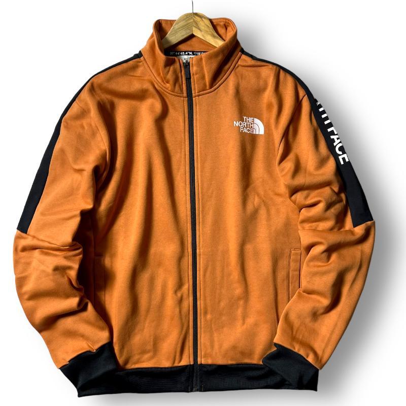 XL ノースフェイス スウェット トラックジャケット オレンジ系