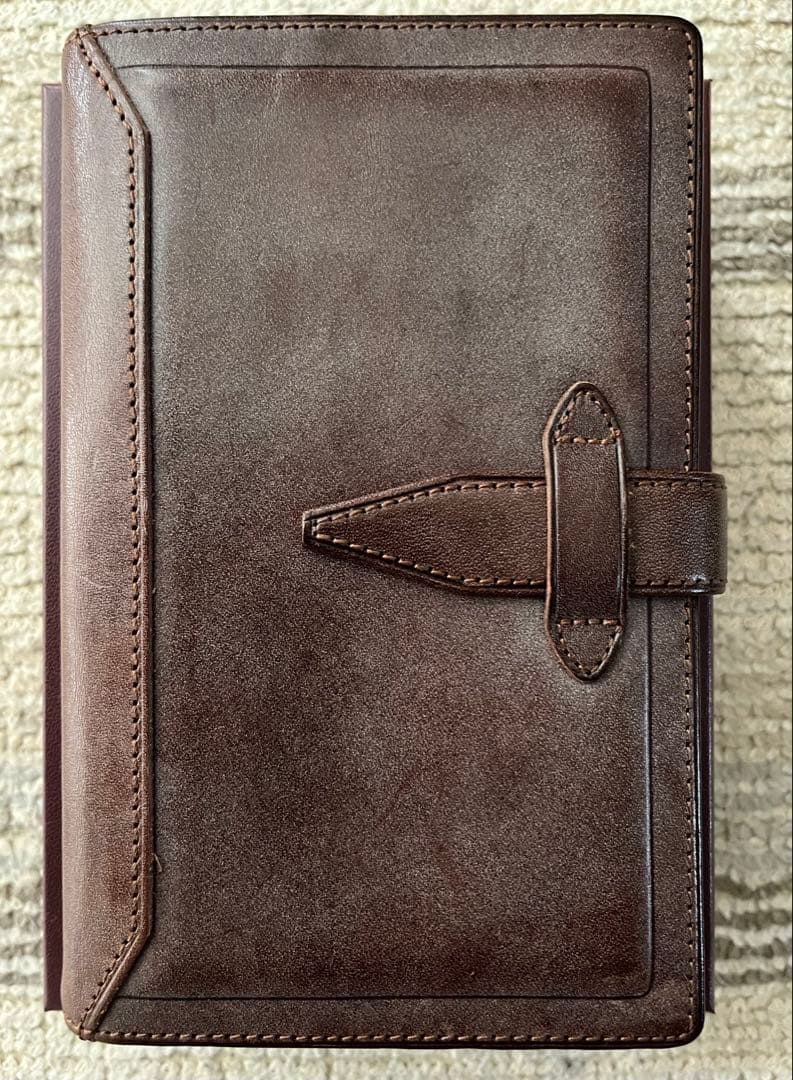 ダヴィンチ ロロマクラシック 聖書 ダークブラウン リング径15㎜ システム手帳Raymay / Davinci