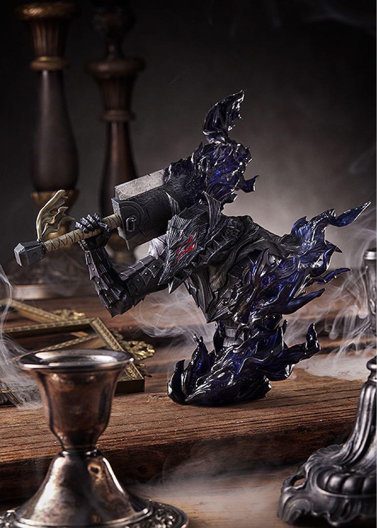 受注生産完売品　ベルセルク42巻　ガッツ（狂戦士の甲冑）胸像フィギュア付き特装版