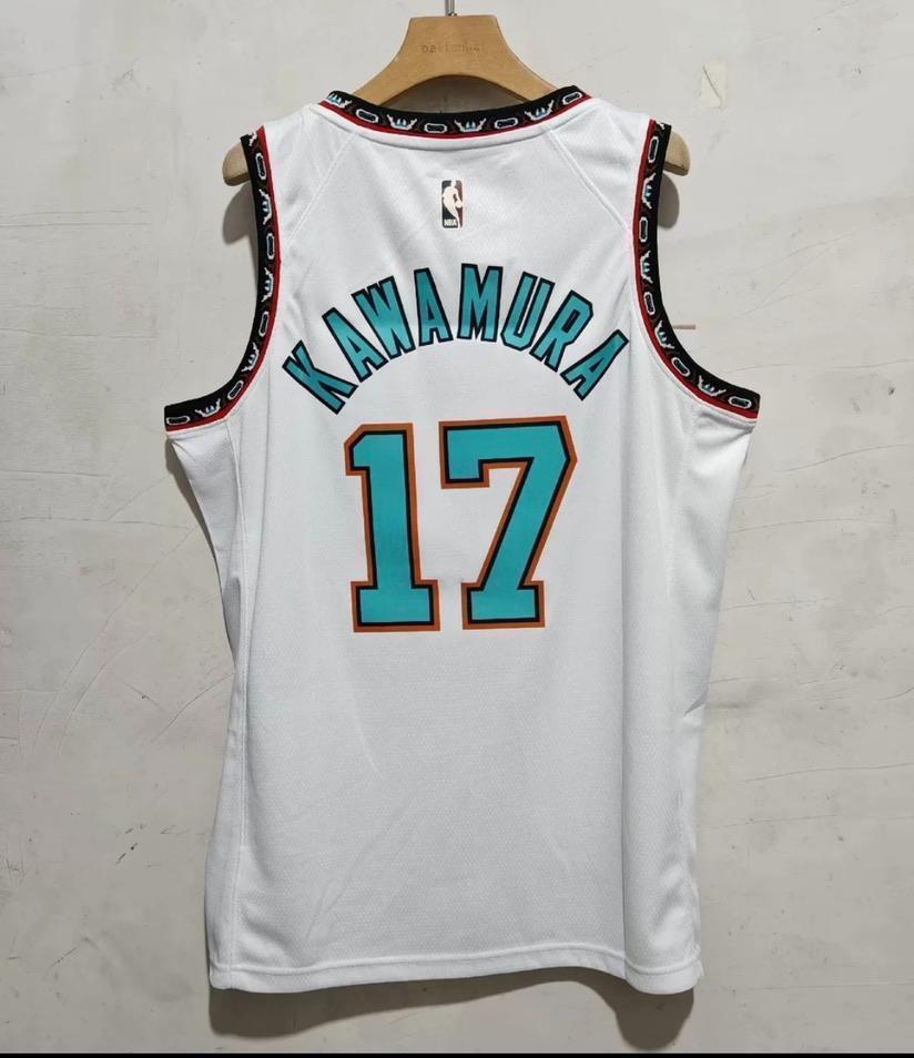 NBA2024-2025 Grizzlies河村選手 Game JerseyL - メルカリ - ウェア