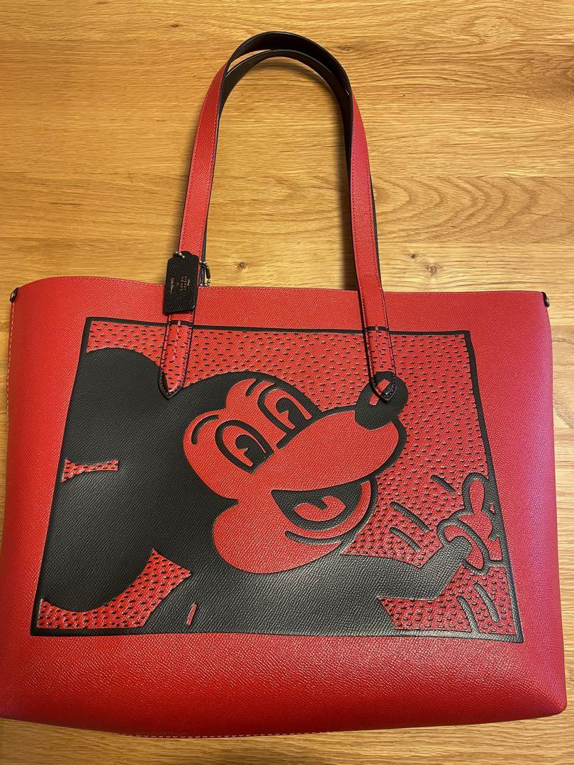 COACH キースヘリング コーチ ミッキーマウス コラボトート
