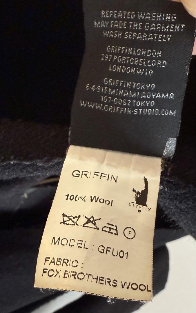 GRIFFIN Quay Coat ピーコート ダークネイビー Mサイズ