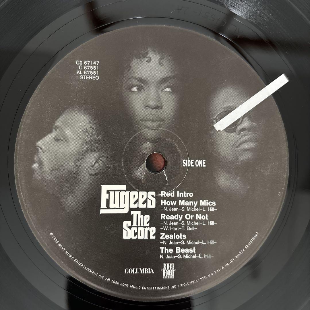 Fugees 「The Score」 ヒップホップレコード　名盤　2LP