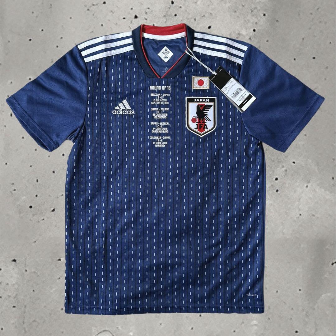 新品 アディダス サッカー日本代表 2018 W杯 限定メモリアルユニフォーム
