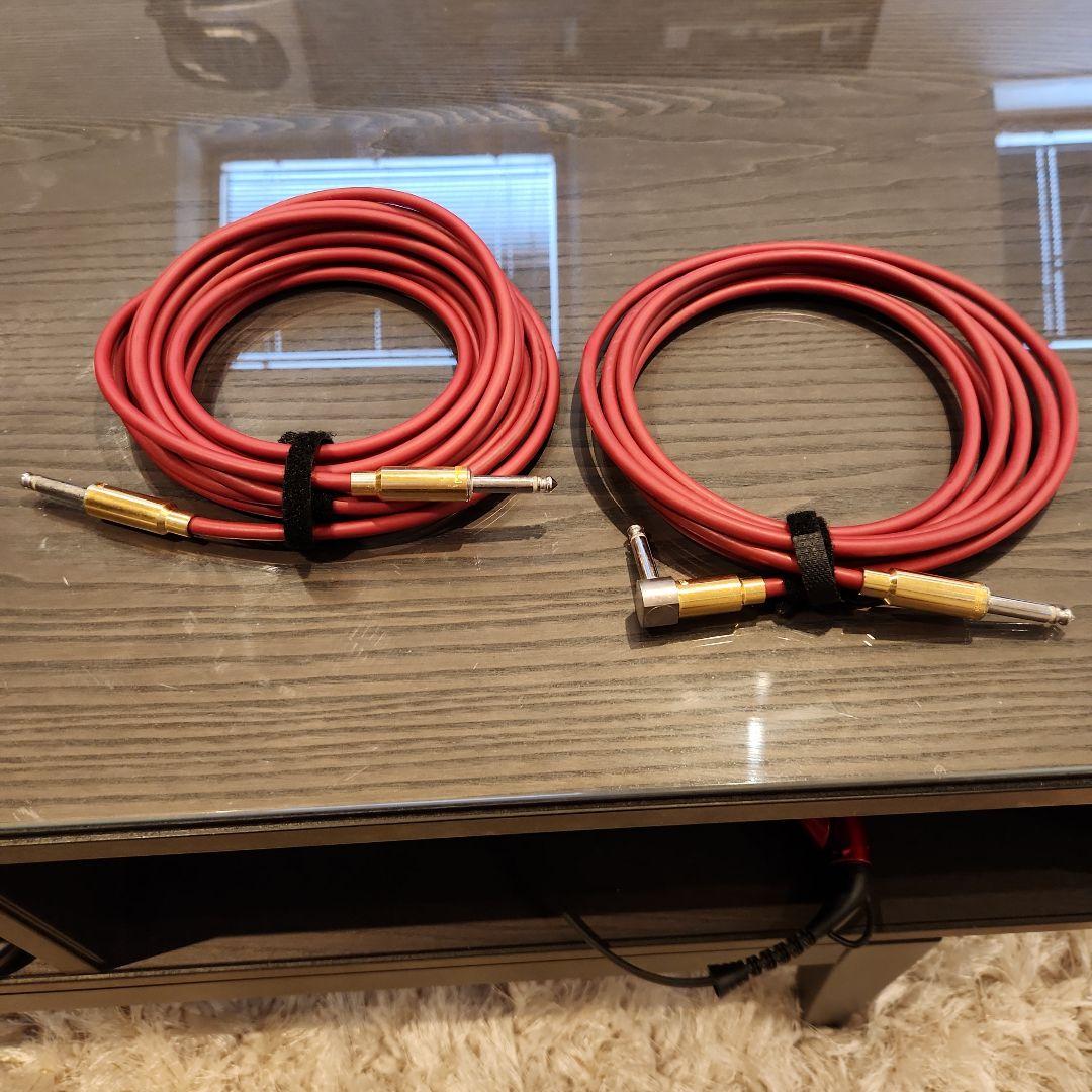 オヤイデ QAC-222g 3m.5m　2本　ケーブル