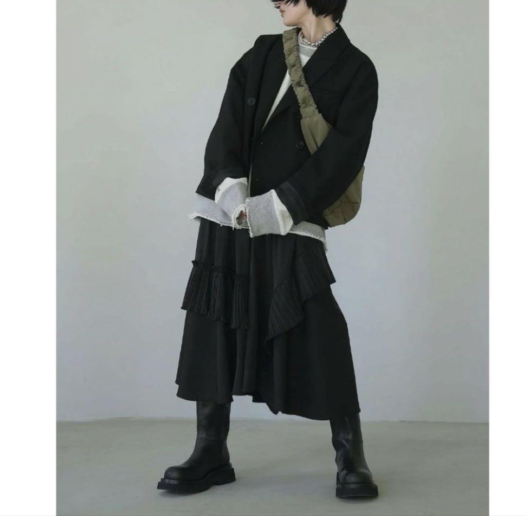 【チュクラ】CHUCLLA✨美品✨ クロップドルーズテーラードジャケット　ダブル