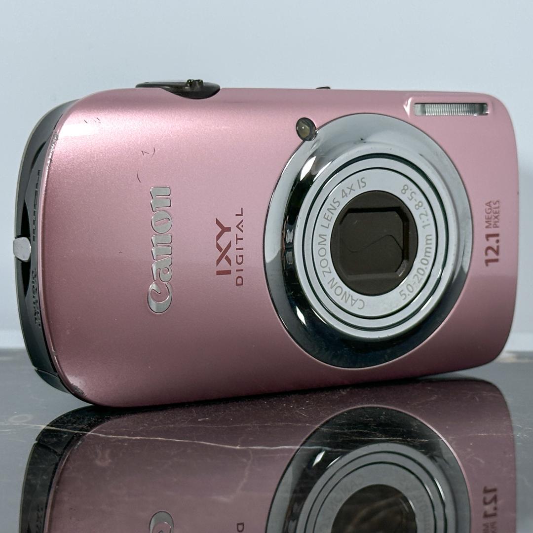 【純正ケース付き】Canon IXY DIGITAL 510 IS ピンク