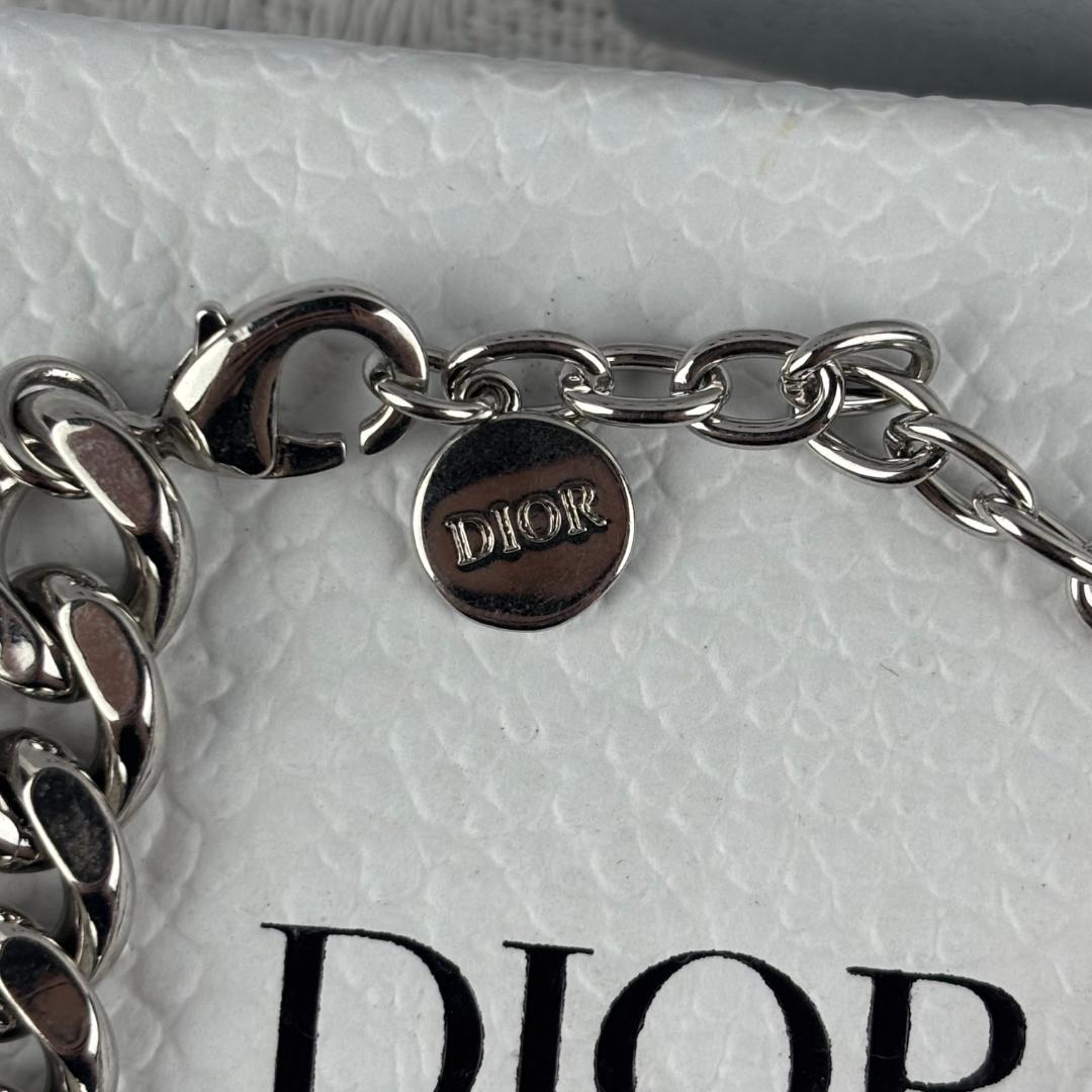 ✨美品✨最終値下げ!! Dior CDロゴ シルバー チェーンブレスレット 最終値下げ!! Dior CDロゴ シルバー チェーンブレスレット