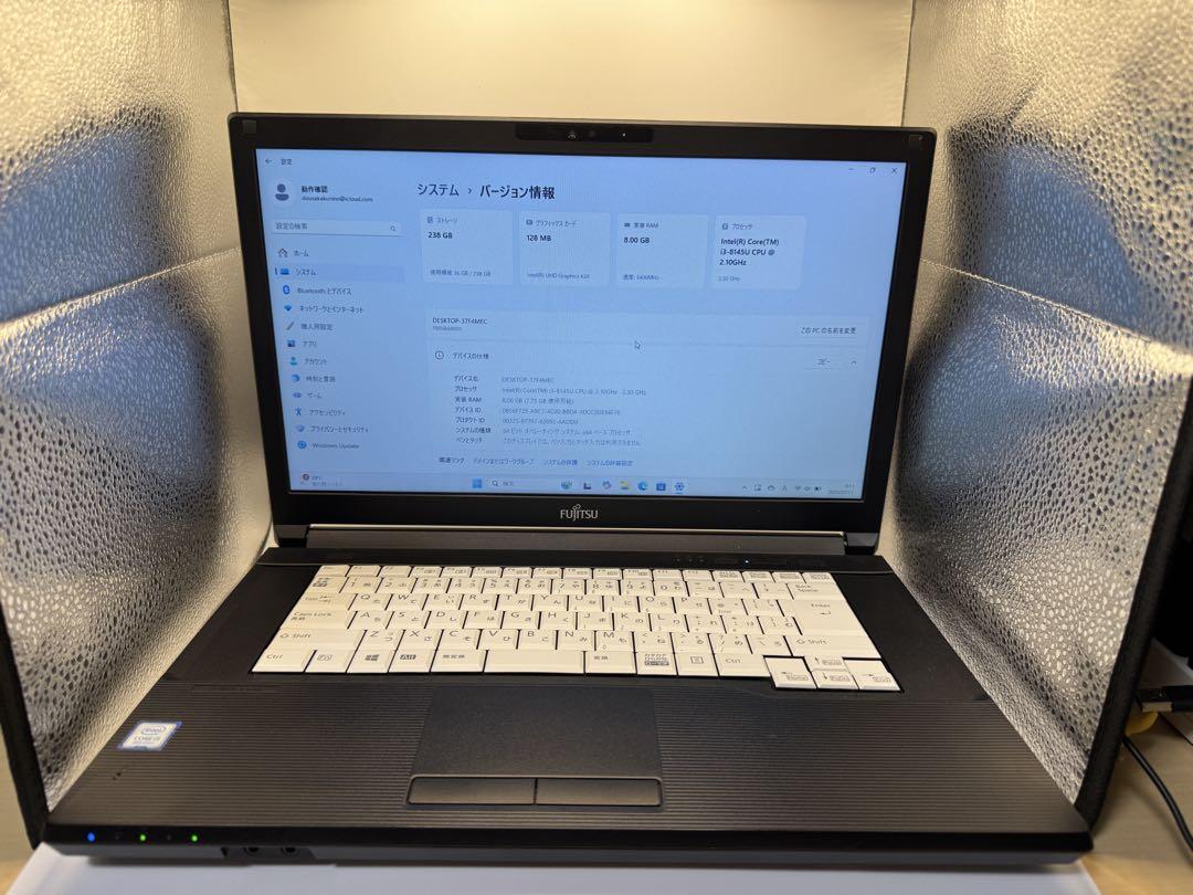 ノートPC / FUJITSU / LIFE BOOK / 動作OK
