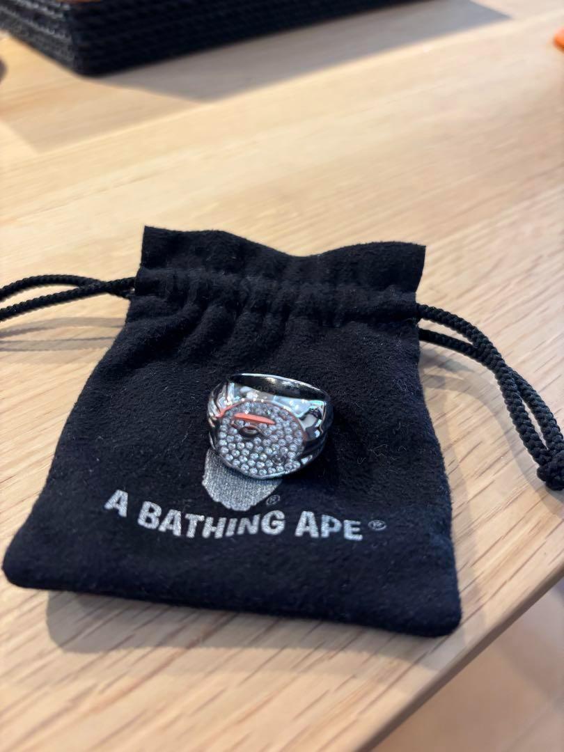 A BATHING APE シルバーリング　内寸60mm