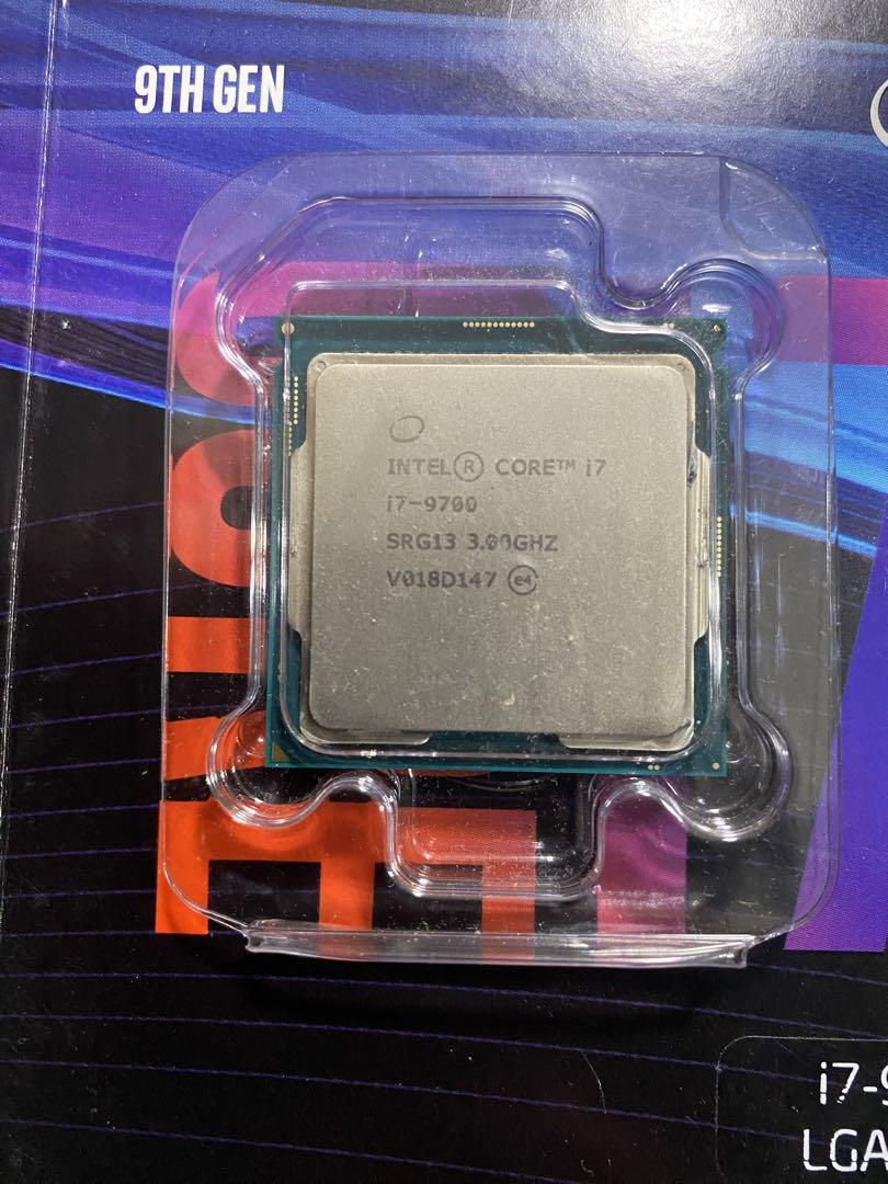 CPU Intel Core i7-9700 9th Gen CPU