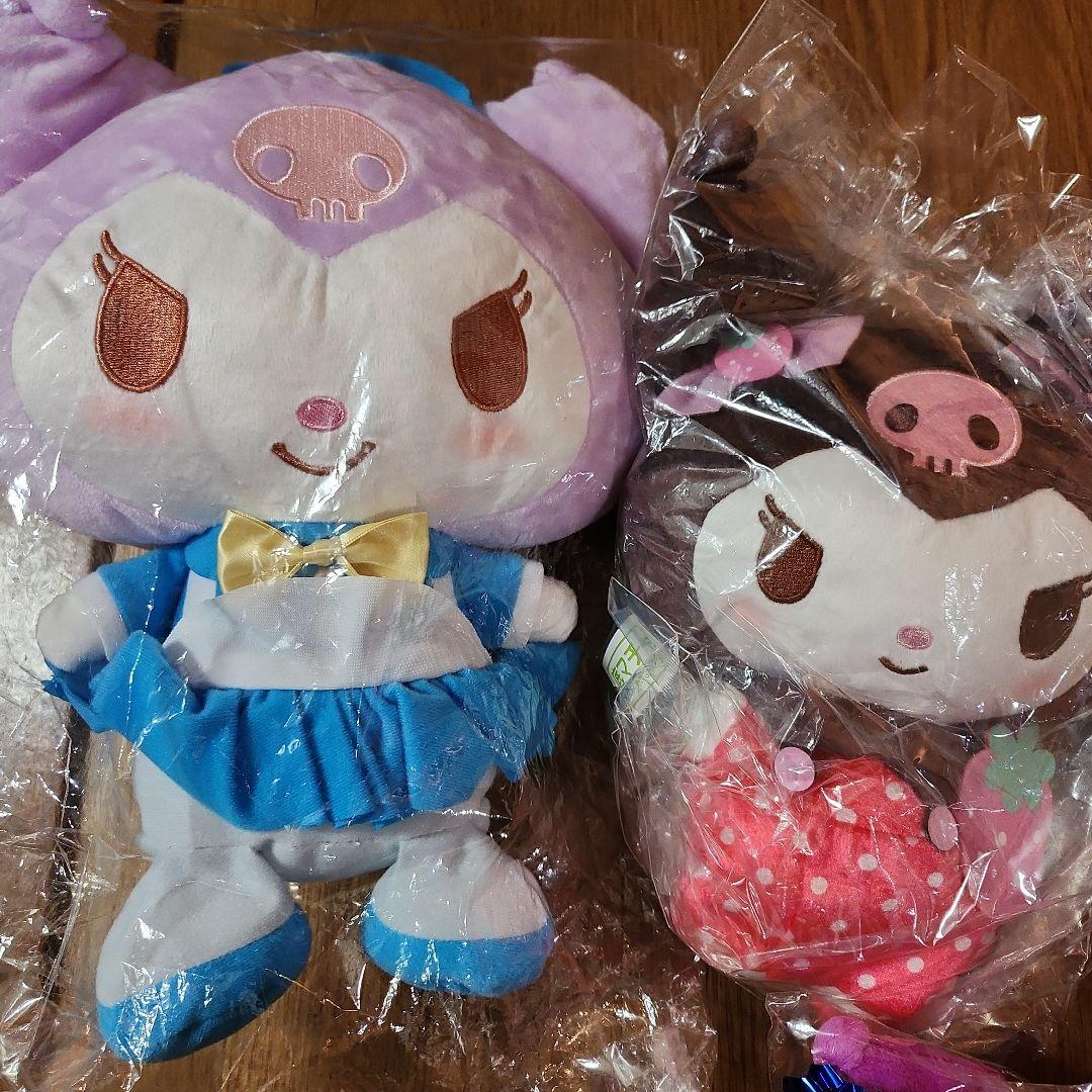 ぬいぐるみ　サンリオ　KUROMI　クロミ