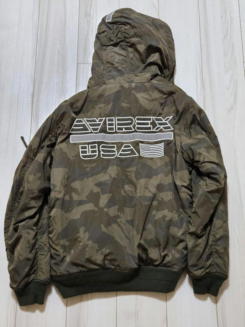 AVIREX　ミリタリージャケット⇒トマト