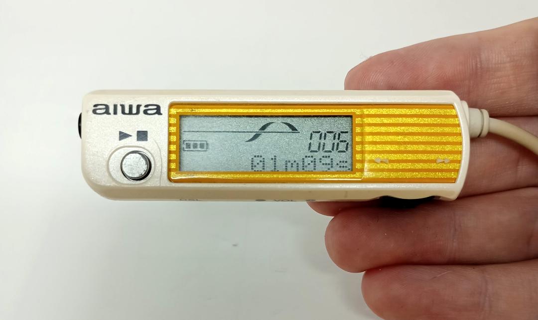 AIWA AMーCL33 ポータブル MD プレーヤー 整備品