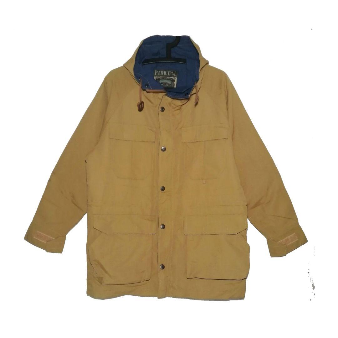 【美品】90s PACIFIC TRAIL マウンテンパーカー ベージュ L